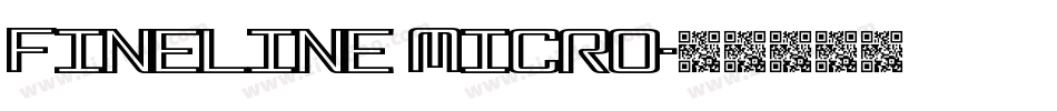 Fineline Micro字体转换
